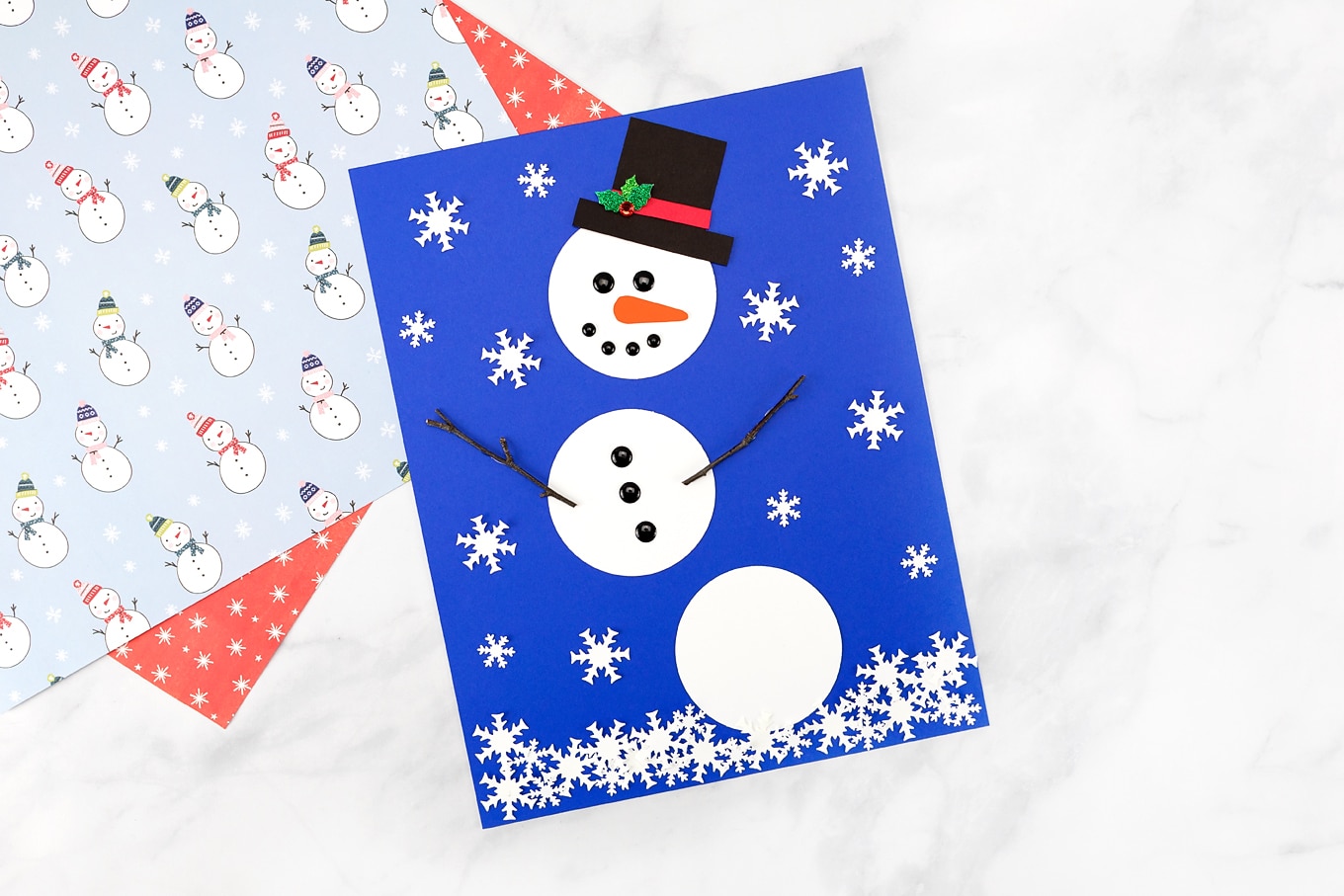 snowman craft ideas for kids