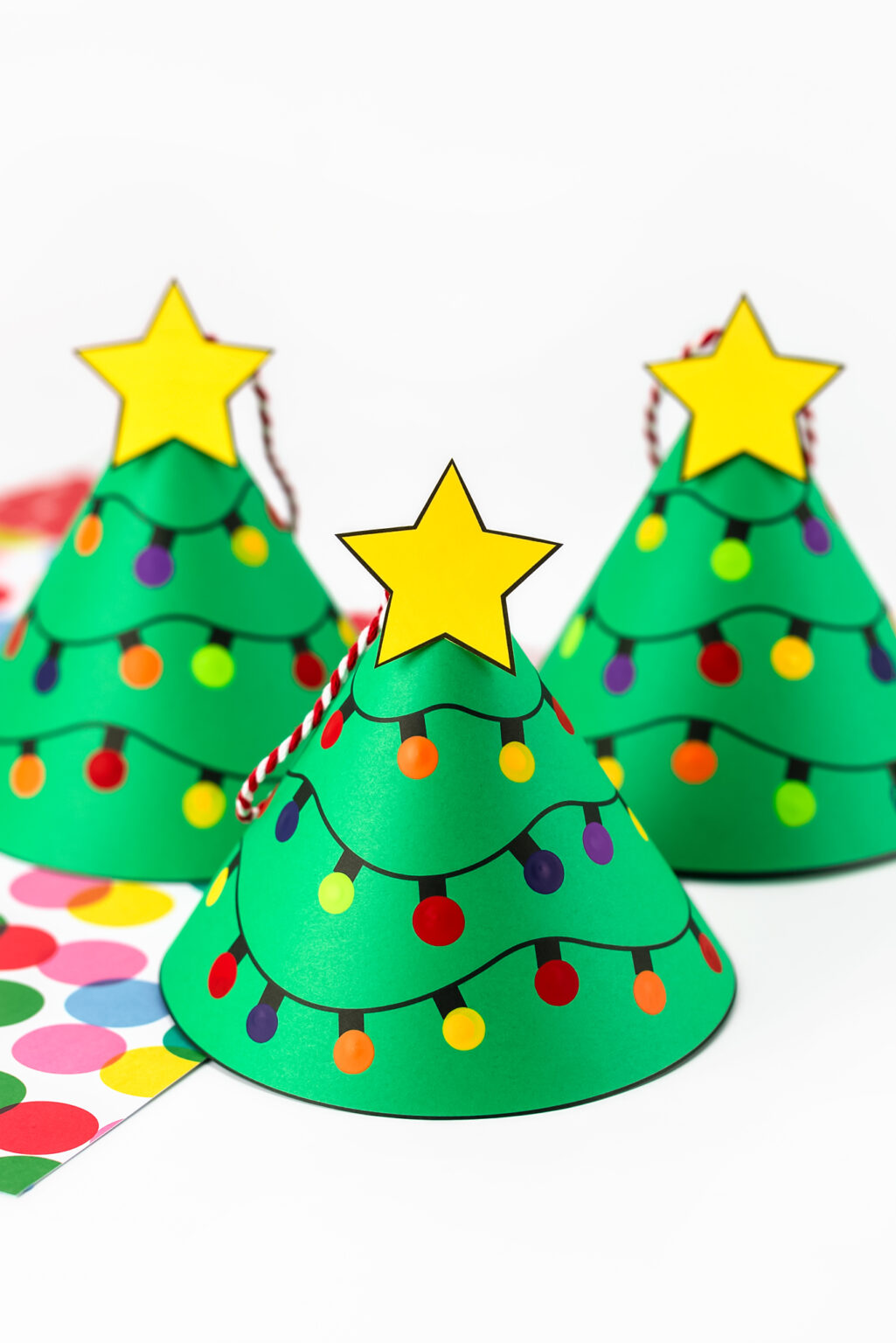 Christmas Tree Craft - Fireflies And Mud Pies