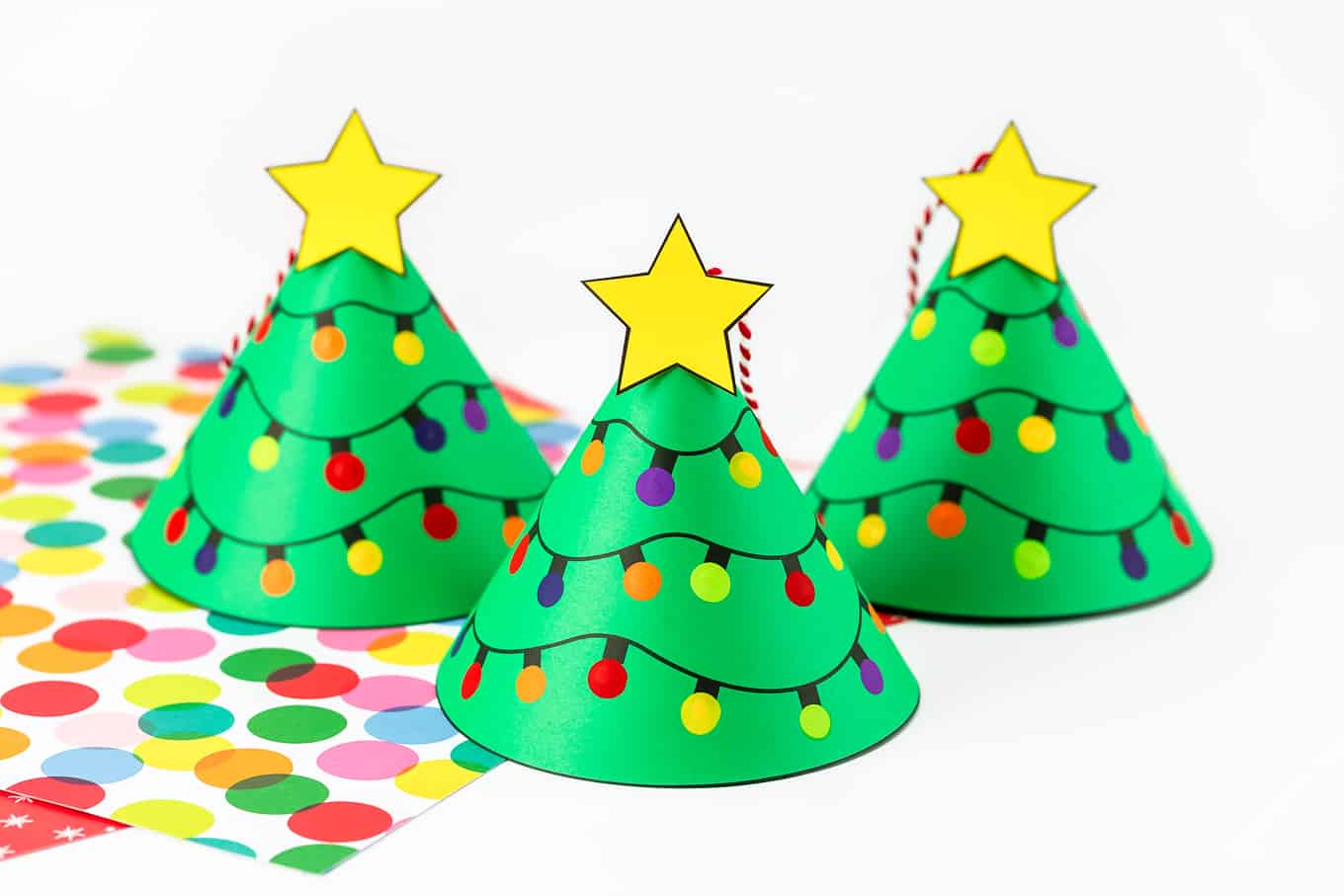 Printable 3d Paper Christmas Trees