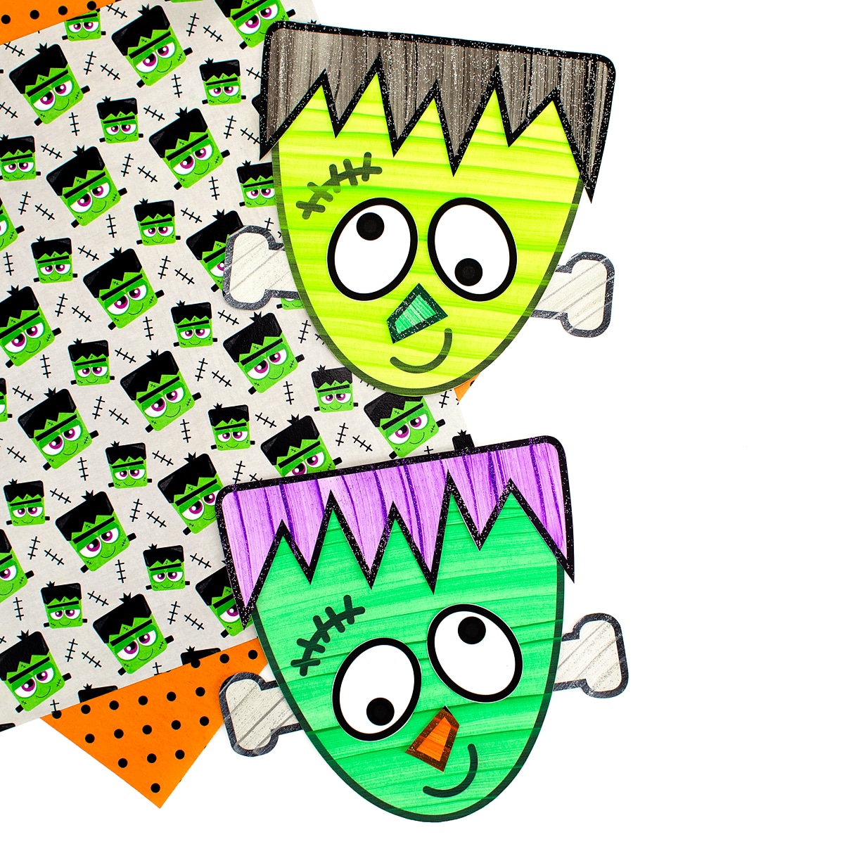 Fun Halloween Frankenstein Craft For Kids To Make - Fireflies And Mud Pies