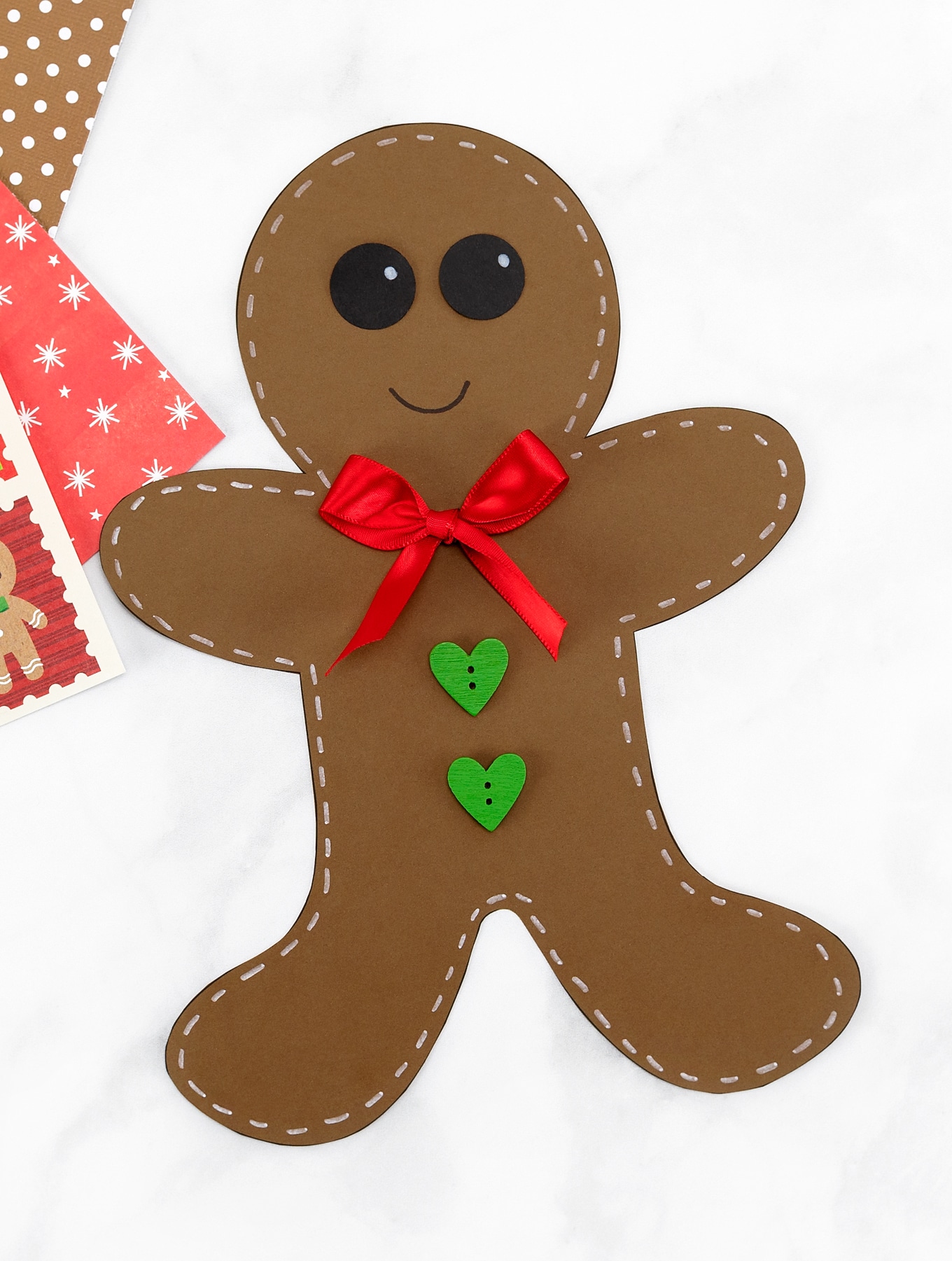 Gingerbread Man Template Free