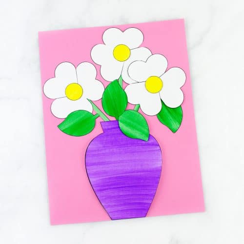 Easy and Fun Paper Flower Bouquet Craft | Fireflies and Mud Pies