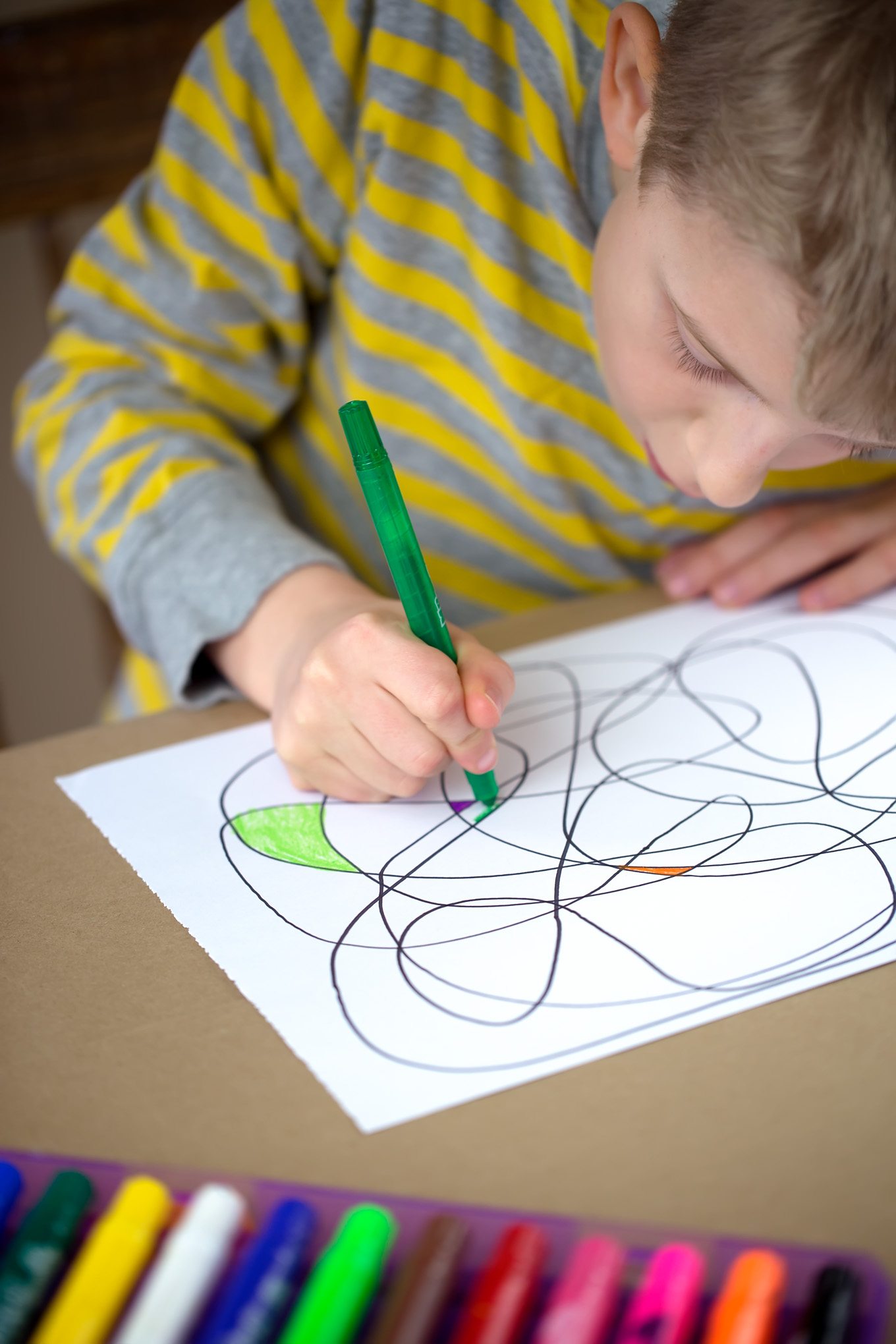 Scribble Art For Kids