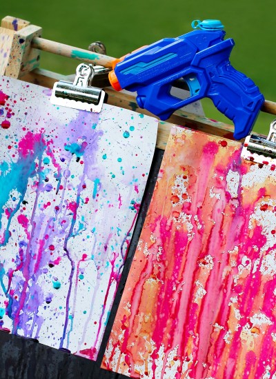 Squirt Gun Painting