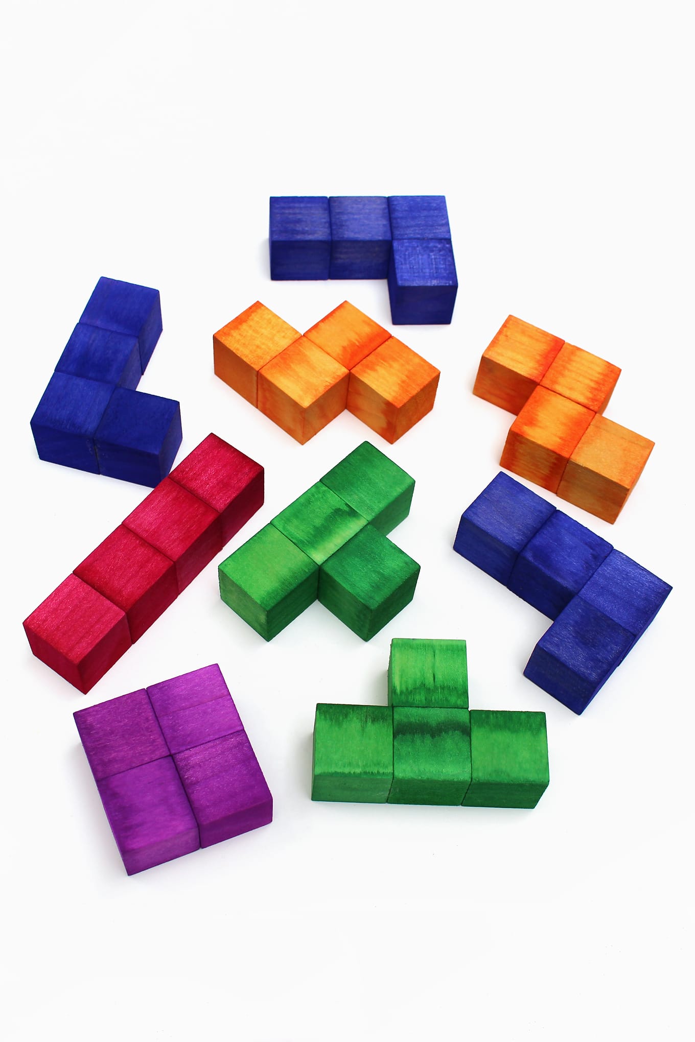 wood block tetris